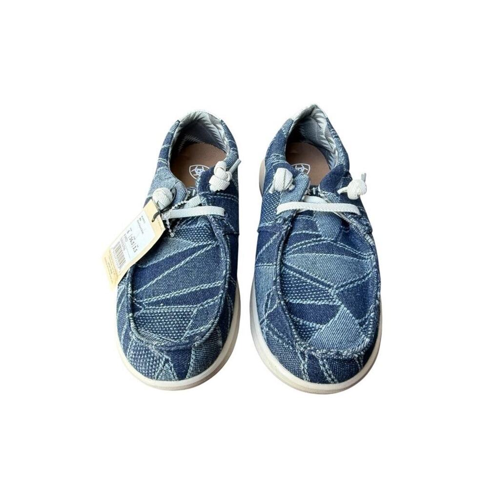 Ariat Hilo Denim Print Slip On Sneaker Women size 6 - Picture 3 of 6